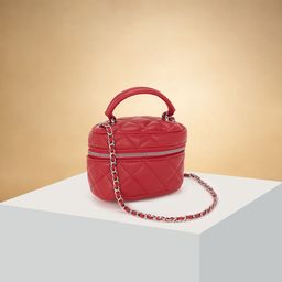 Forever Glam by Pantaloons Women Solid Structured Sling Bag-image-91