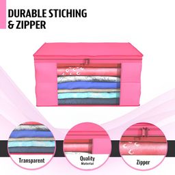 Aura Pink Set of 6 Regular Multi-Utility Organisers image 5