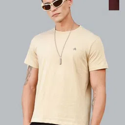 Parcel Yard Men Stretchex Typography Printed Round Neck Cotton T-shirt-image-97
