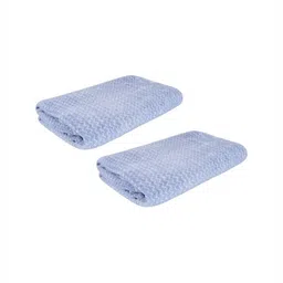 Black gold Blue & White 2 Striped Other 300 GSM Bath Towel-image-68