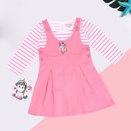 Pantaloons Baby Girls Pinafore Dresses-image-50