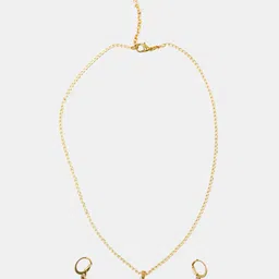 Daizy Gold-Plated Stone-Studded Jewellery Set-picture-25