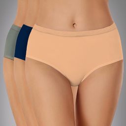 Heelium Pack Of 3 Hipster Briefs P3-W-Brief-BGENBDG-XL-image-84