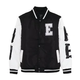 Status Quo Boys Colourblocked Bomber with Patchwork Jacket-picture-16