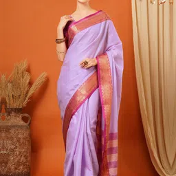 VILLAGIUS Zari Pure Silk Banarasi Saree-picture-41