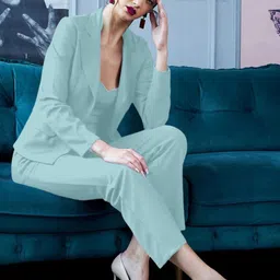 Mast & Harbour V-Neck Sleeveless Top With Trousers Co-Ords-image-83