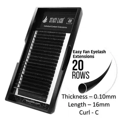 STACY LASH 20 Rows Easy Fan Mink Eyelash Extensions image 2