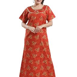 Inner Beats Women Red Nightdress-picture-1