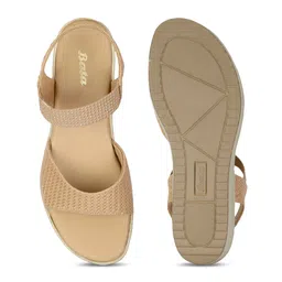 Bata ROBB Embellished Wedges With Backstrap image 3
