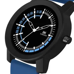 IIK COLLECTION Men Round Dial Adjustable Flexible Silicon Strap Watch-IIK-975M image 2
