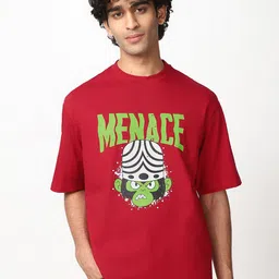 Bewakoof Men Graphic Printed Cotton T-shirt-image-6