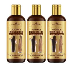 Park Daniel Set Of 3 Advance Onion Hair Oil - 200 ml Each-6