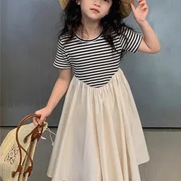 StyleCast x Revolte Girls Striped Pleated A-Line Dress-picture-13