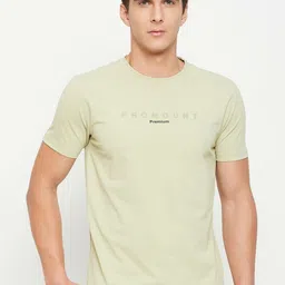 MOUNTAIN COLOURS Typography Printed Round Neck Cotton T-shirt-picture-26