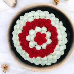 GADINFASHION Women Flower Bridal Hair Bun Juda Gajra Hair Accessory Set-image-114