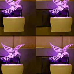 SOMIL 3D Illusion Bird Night Wall Lamp-image-98