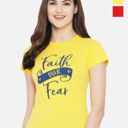 Dreambe Women Typography Printed T-shirt-picture-45