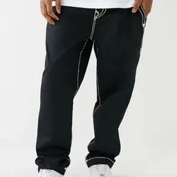 True Religion Men Cotton Clean Look Mid-Rise Relaxed Fit Jeans-image-40