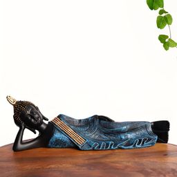 INTERNATIONAL GIFT Blue Buddha Idol Showpiece-image-27