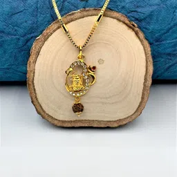 CHARMS Unisex Gold Gold-Plated Alloy Pendant-picture-1