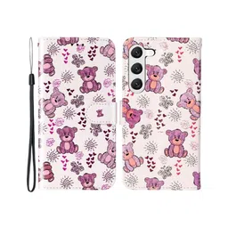 PEEPERLY Conversational Printed Samsung Galaxy S23 Flip Case Mobile Accessories-58