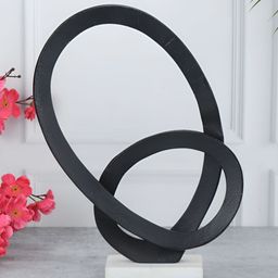Maison Modern Black Figurine Showpiece-image-80