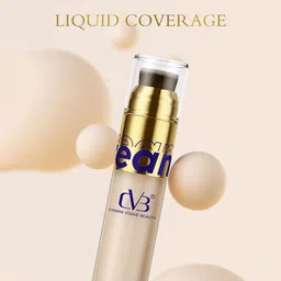 CVB Creamy Liquid Coverage Lightweight Texture Foundation - 30 ml - White Ivory 01 image 3