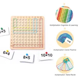 CHOCOZONE Kids Board Game with Flash Cards & Table Learning Toy image 5