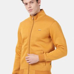 t-base Mock Collar Front Open Pullover image 4