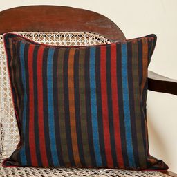 Sangria Indigo Rust Medley Square Cushion Cover-picture-28