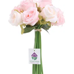 LITVERSE Pink 1 Pieces Hanging Rose Artificial Plant-34