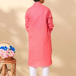 AHLAN APPARELS Boys Embroidered Regular Thread Work Kurta with Pyjamas image 2