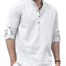 SHOPYCLICK Men Straight Kurta-image-90