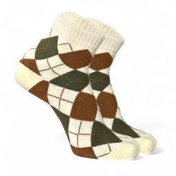Sockscarving Men Printed Organic Cotton Above Ankle Socks-image-16