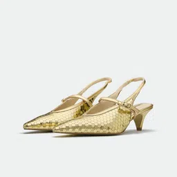 Oroh Women Leather Embellished Kitten Heel Pumps-picture-45