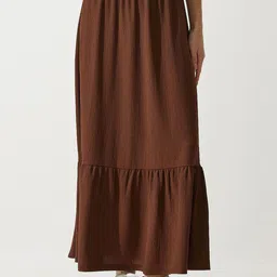 Happiness istanbul Tiered Maxi Skirts-image-10