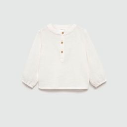 Mango Kids Infant Pure Cotton Casual Shirt-image-81