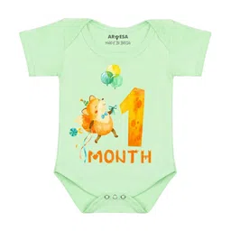 Arvesa 1 Month Baby Printed Bodysuit-image-71