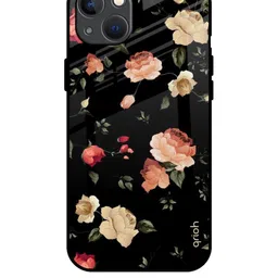 QRIOH Floral Printed iPhone 13 Mini Back Case Mobile Accessories-picture-49