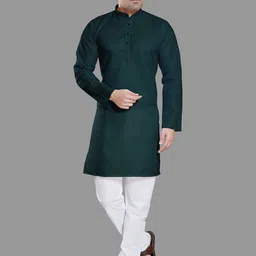 DIVISIVE Men Regular Kurta with Pyjamas-picture-7