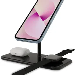 JCBL Accessories Magsafe 28.5W Fast Wireless Charger For Mobile, Watch, Airpods Charging Pad-0