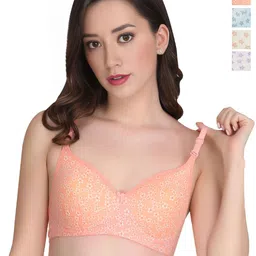 Liigne Floral Bra Full Coverage Lightly Padded-image-32