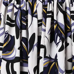 SCORPIUS Printed Flared Midi Skirt image 4