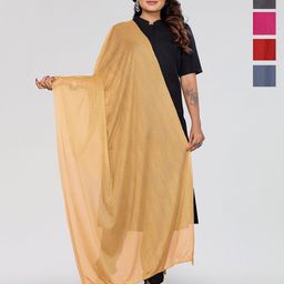 Moda Rapido Selection Of 5 Woven Design Tasselled Ethnic Dupattas-picture-13