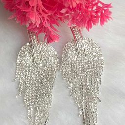 DENICRAAS Women Silver Earrings-29