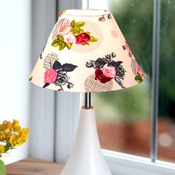 Homesake Rose Metal Industrial Frusturical Shaped Table Lamp-37