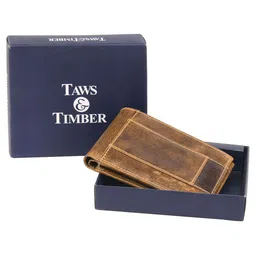 TAWS&TIMBER Men Leather Two Fold Wallet-36