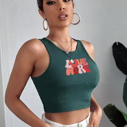 TABADTOD Print Crop Top-image-41