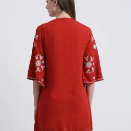 zink london Embroidered Front Open Shrug image 4