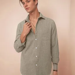 SAMRIZ Men Solid Spread Collar Casual Shirt-picture-20